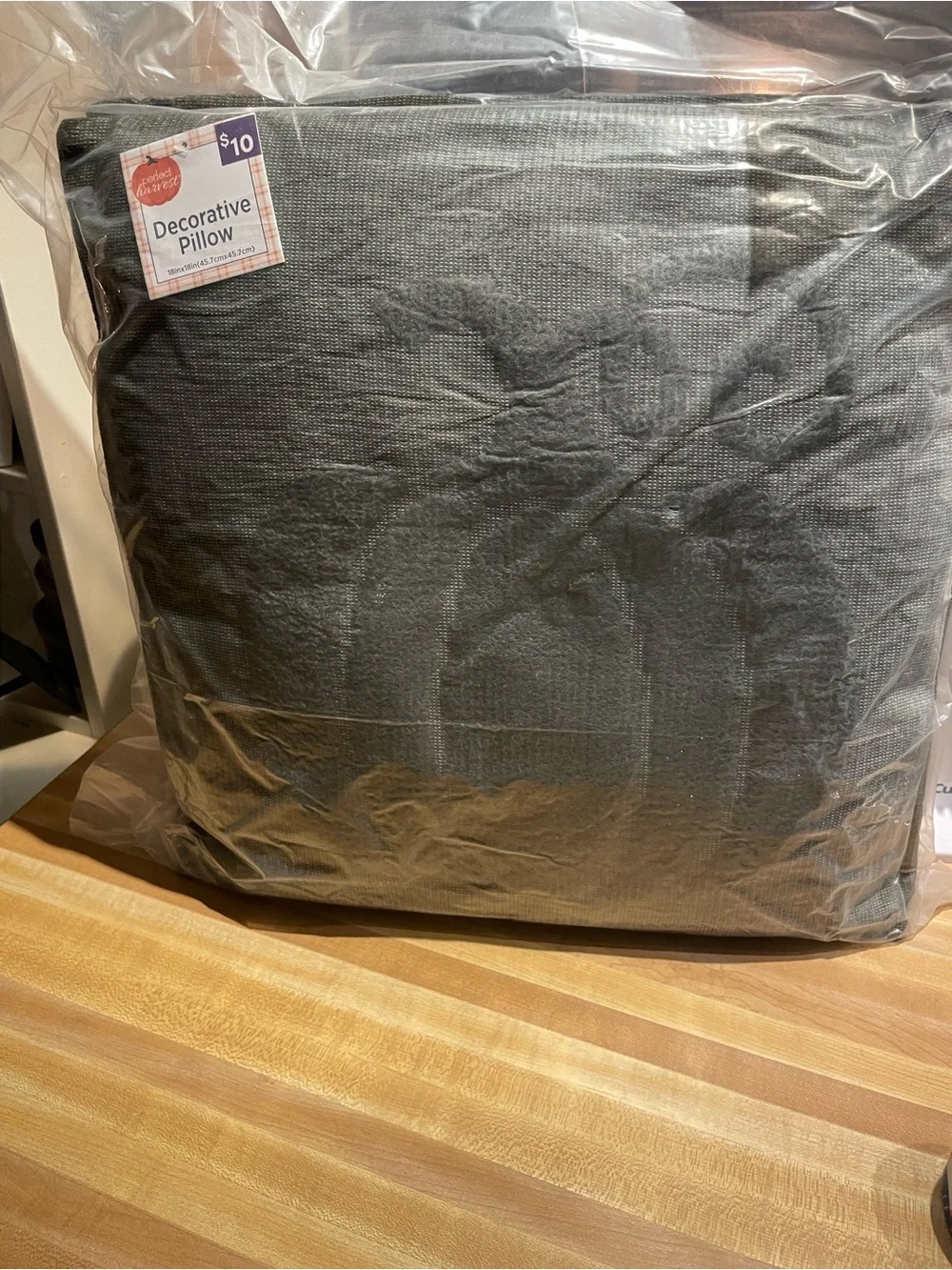 Decorative Pillow - Gray Accent Cushion